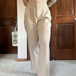 Zara High Waisted Work Pants